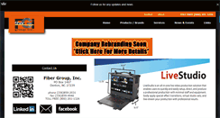 Desktop Screenshot of fibergroupinc.com